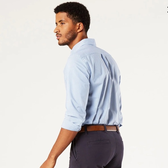 Dockers Signature Comfort Flex Button-Up Shirt - Picture 2 of 6